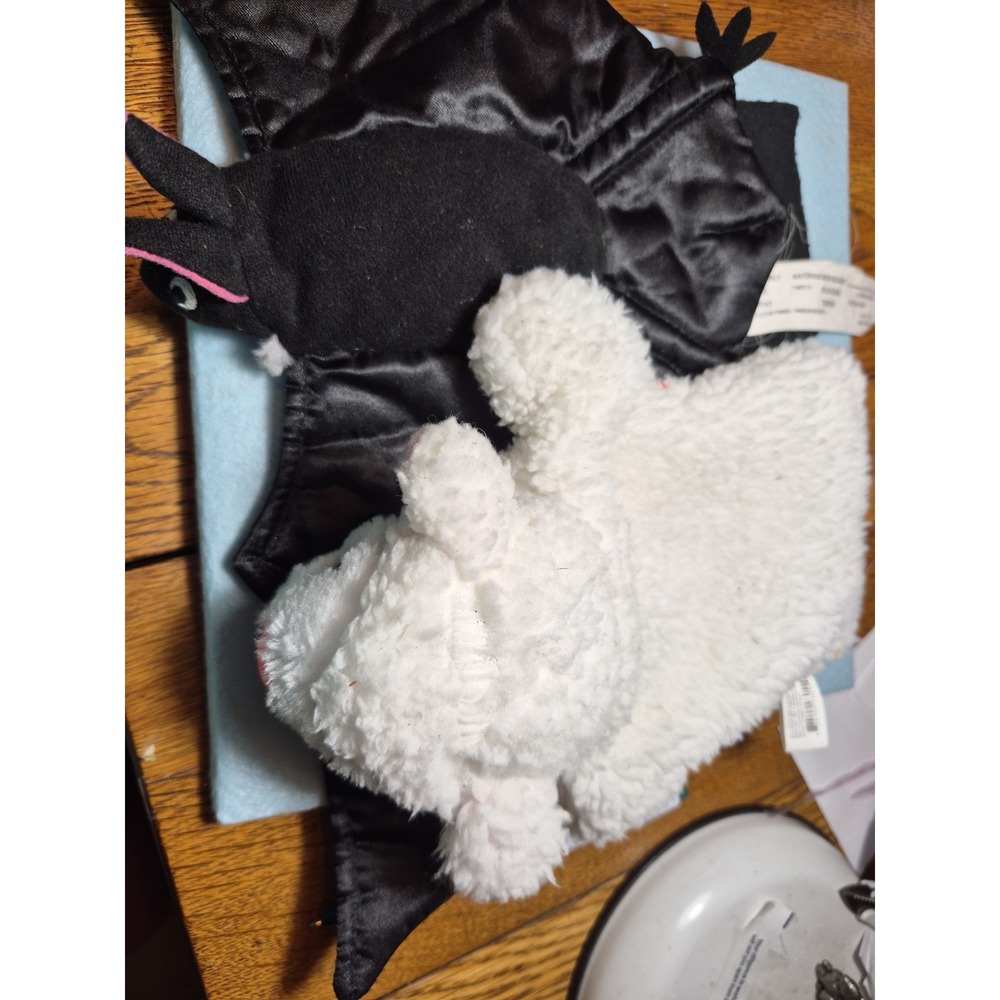 Lot Of 2 Hand Puppets Bat From Ikea And Lamb From Oriental Traders